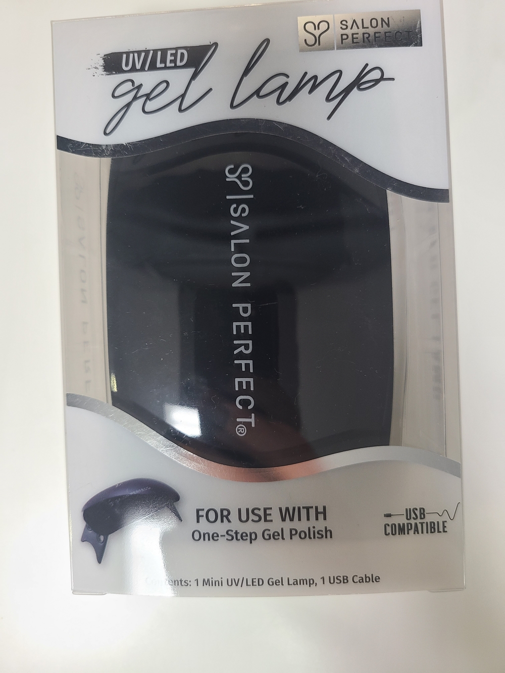 Salon Perfect Black UV/LED Gel Lamp - USB Compatible